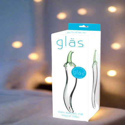 Glass Naturals Chili Pepper Dildo