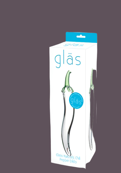 Glass Naturals Chili Pepper Dildo