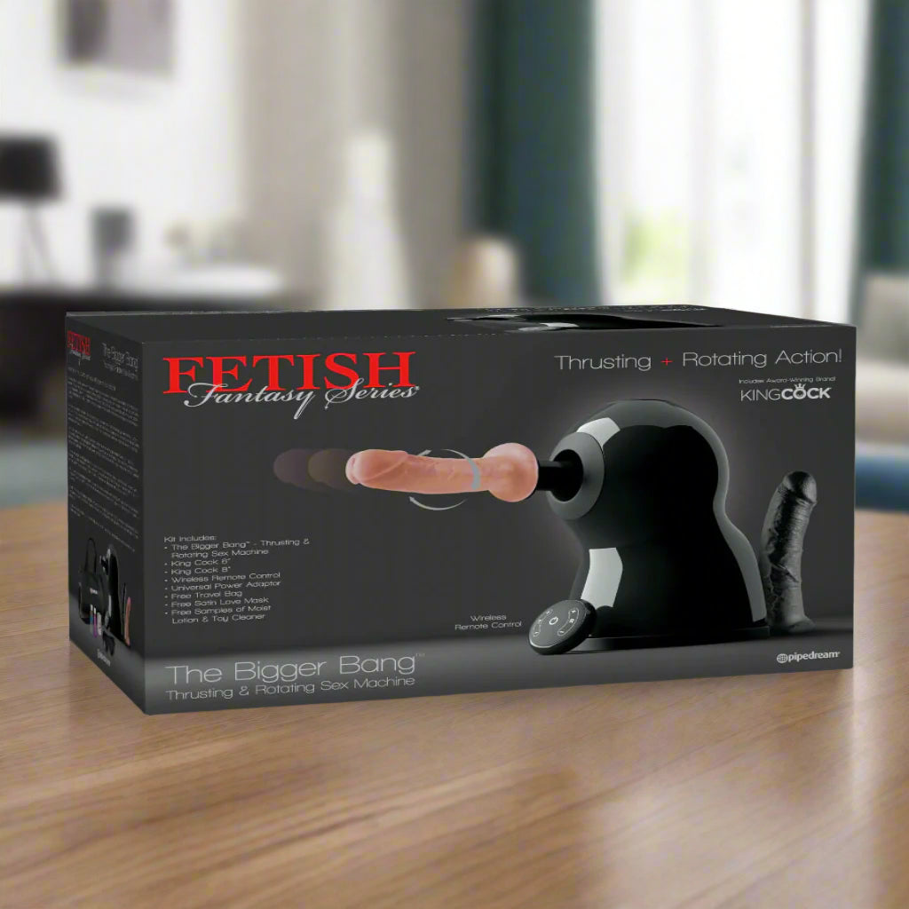 Fetish Thrusting & Rotating Sex Machine