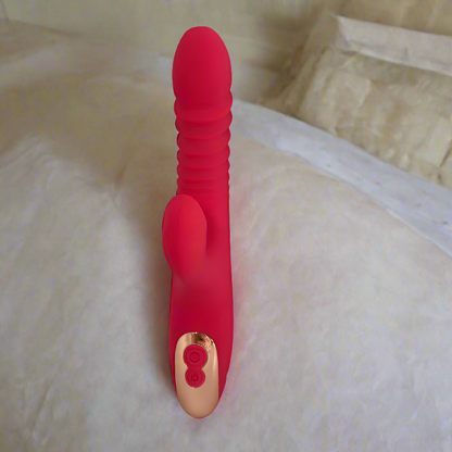 Luna Heated Thrusting Dildo