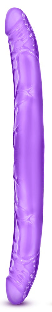 16" B Yours Double Dildo - Purple