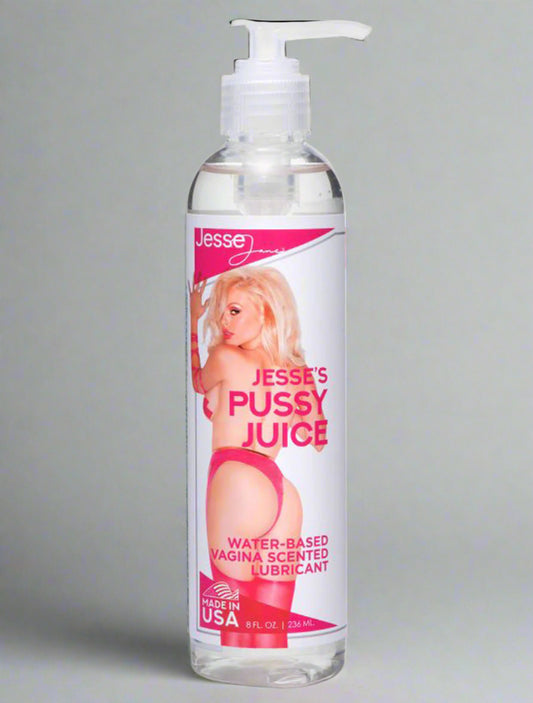 Jesse's Pussy Juice Vagina Scented Lube- 8 Oz