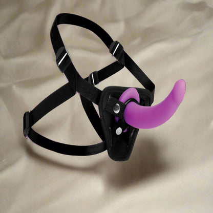 New Comers Strap on and Silicone Dildo  Set for Pegging