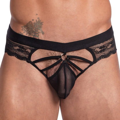 Secret Male SMI053 Steel Ring Sheer Bikini