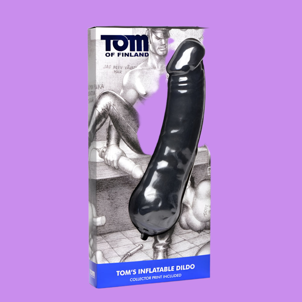 Tom of Finland Toms Inflatable Silicone Dildo