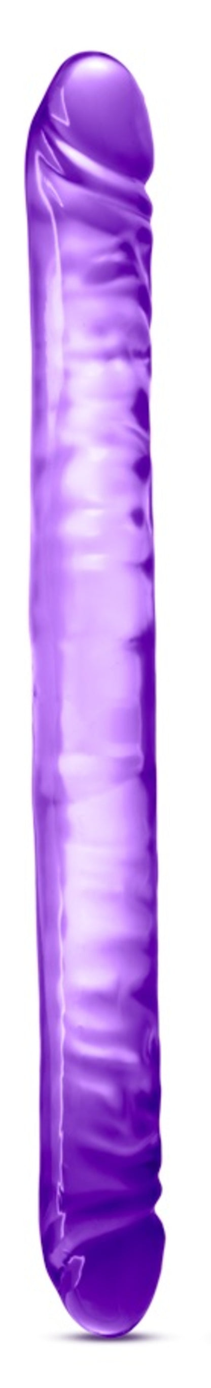 18" B Yours Double Dildo - Purple